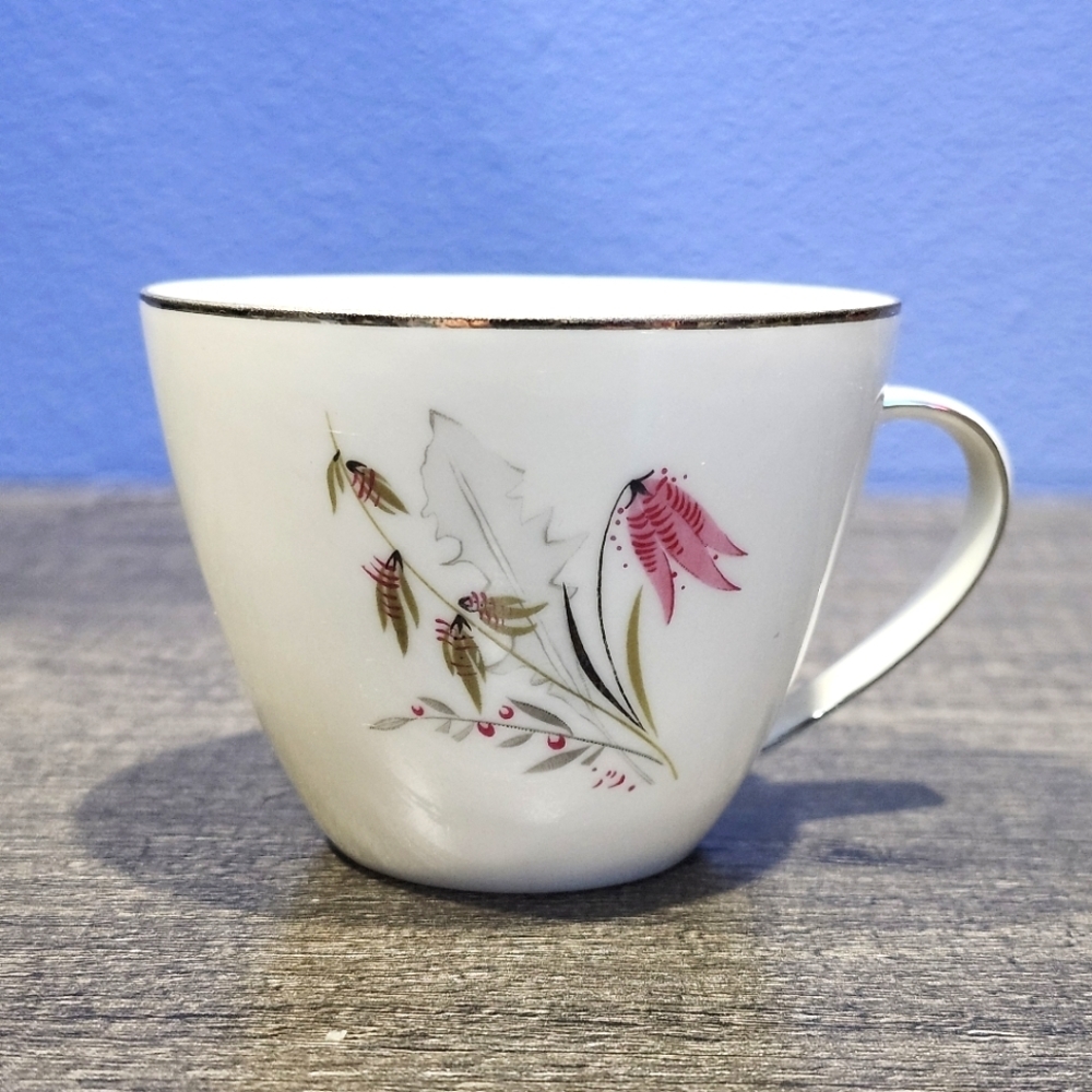 Royal Duchess Fine China Mountain Bell Tea Cup Bavaria Germany Vintage